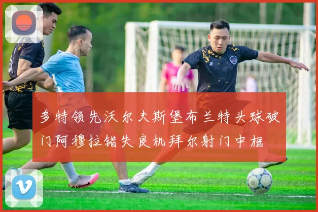 多特领先沃尔夫斯堡布兰特头球破门阿穆拉错失良机拜尔射门中框